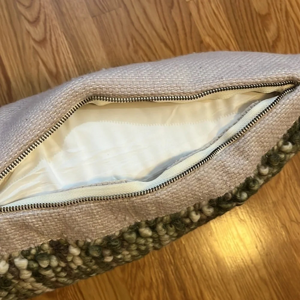 Anthropologie Studioisle Crawford Tufted Rectangle Pillow NWT